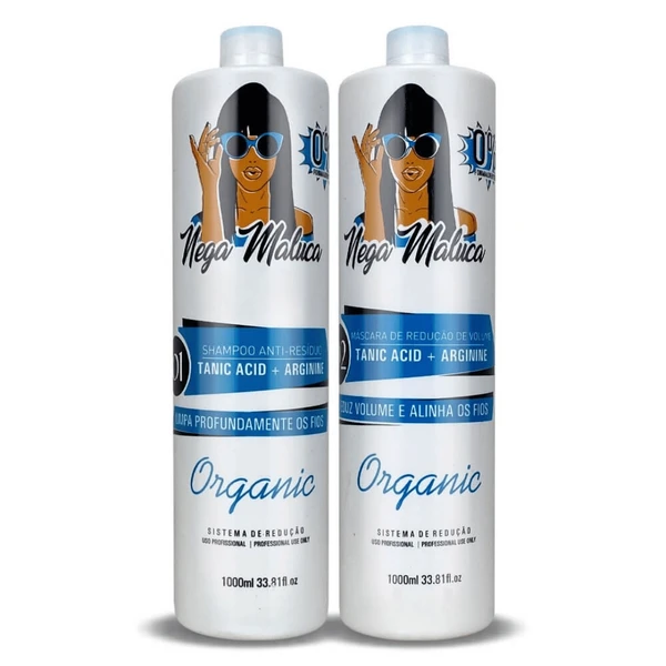 Kit Progressiva Nega Maluca Orgânica Royal - 2x1l