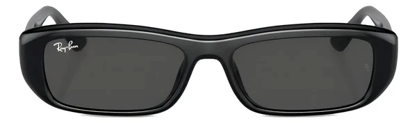 Óculos De Sol Ray-ban Sol Rb4436 M Cor Preto Com Moldura Padrão De Acetato Preto