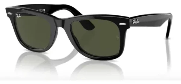 Óculos De Sol Ray-ban Wayfarer Rb2140 Preto Cristal