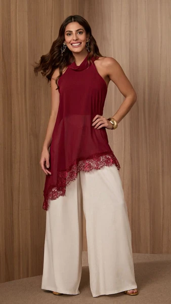 BLUSA RENDA