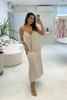 CONJUNTO SAIA MIDI ESTAMPADO