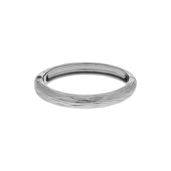 Bracelete Feminino texturizado Dourado Banhado a Ouro 18k Elegante Presente Feminino