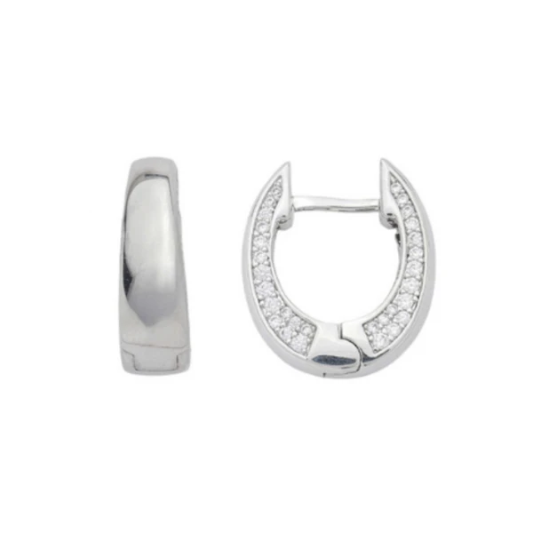 Brinco Shine Touch Dourado Banhado a Ouro 18k Elegante Presente Feminino