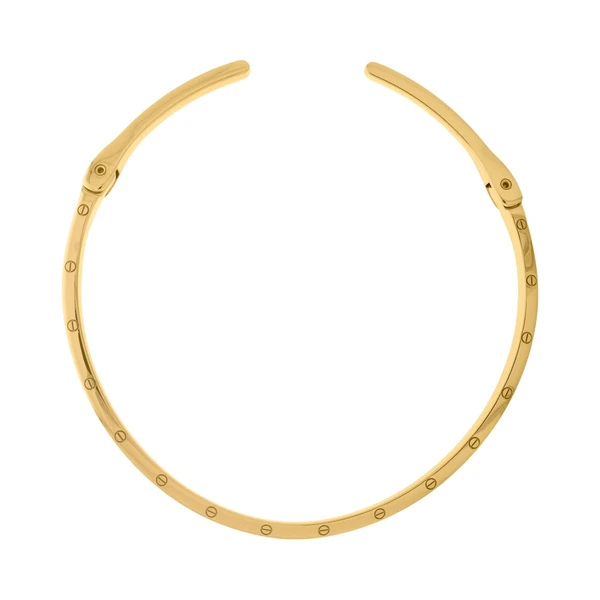 Colar Feminino dourado Dourado Banhado a Ouro 18k Elegante Presente Feminino