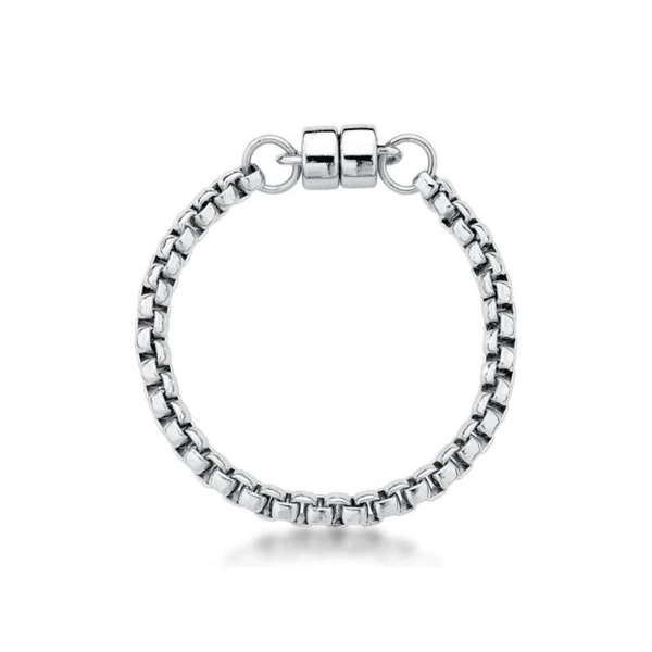 Pulseira Feminina em malha de metal comm fecho de imã Dourado Banhado a Ouro 18k Elegante Presente Feminino