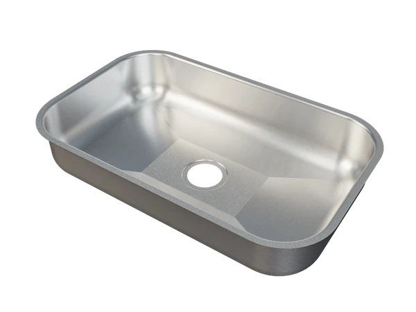 Cuba de aço inox para cozinha N02R Acetinado