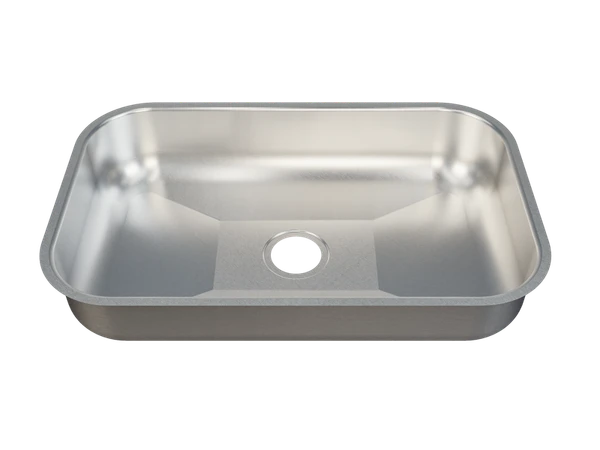 Cuba de aço inox para cozinha N02R Acetinado