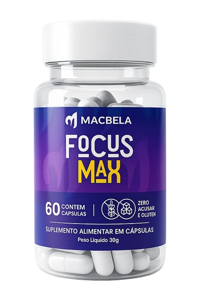 Focus Max Suplemento Macbela Foco e Memoria