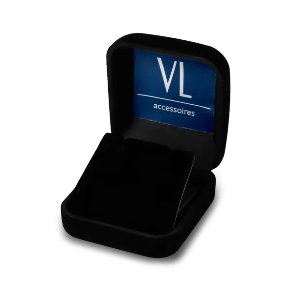 Botton/ Broche VL com Revestimento Prateado