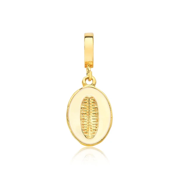 Charm Melão Revestido em Ouro