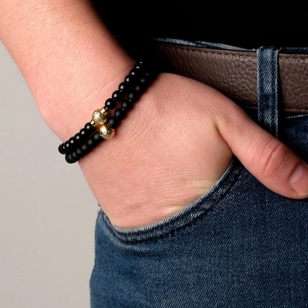 Pulseira Charm Bolinha de Tennis Revestida em Ouro