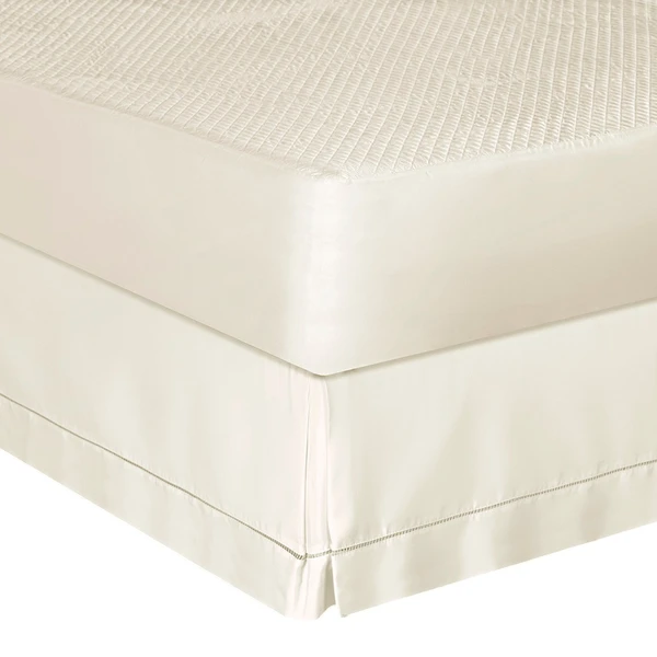 Saia Box Queen Ponto Palito Percal 300 fios - Palha