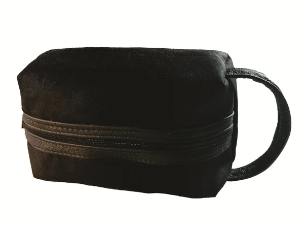 Case penal em couro 25x8x7cm uso escolar e diversas utilidades