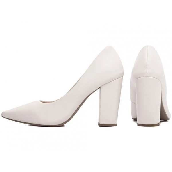 Scarpin Feminino com Salto Grosso Alto Confortável e Elegante Torricella