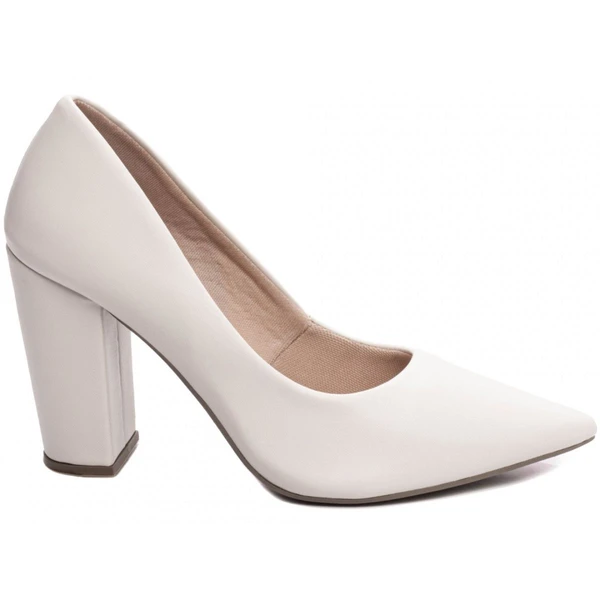 Scarpin Feminino com Salto Grosso Alto Confortável e Elegante Torricella