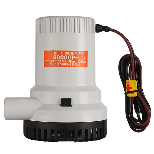 Bomba De Porao Seaflo 2000gph 12v 8.5a 01s Barco Lancha