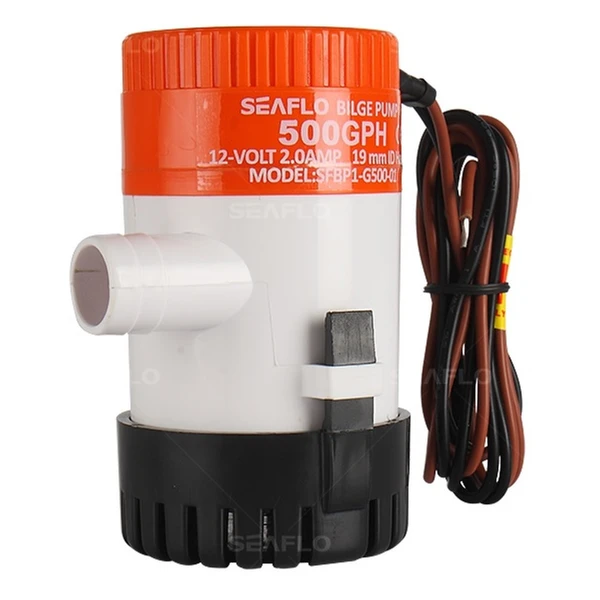 Bomba De Porao Seaflo 500gph 12v 1.6a Barco Lancha Original