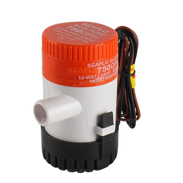 Bomba De Porao Seaflo 750gph 12v 2.5a Barco Lancha Original