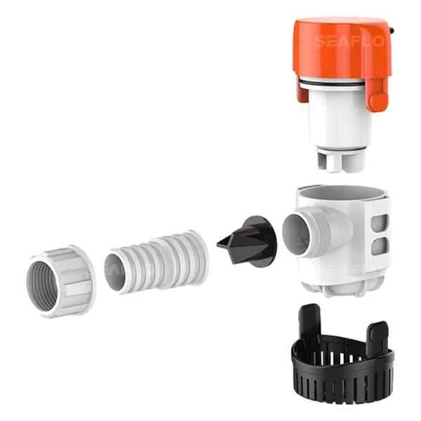 Bomba De Porao Seaflo Com Automatico Eletronico 600gph 12v