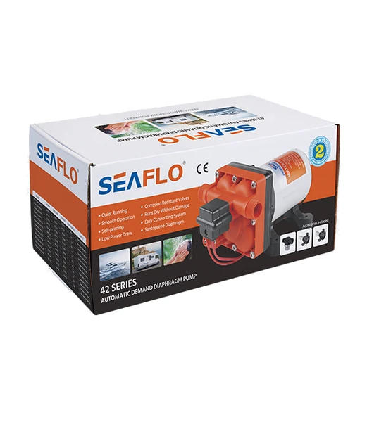 Bomba De Pressurização 3,0gpm 12v 11,4l/min 7,5a 55psi 42s