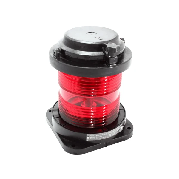 Luminária Navegação 12m - 50m Cxh6-21p Vermelha Ângulo 360º
