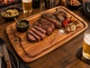 TÁBUA DE CHURRASCO E COZINHA GRANDE - TECA PREMIUM