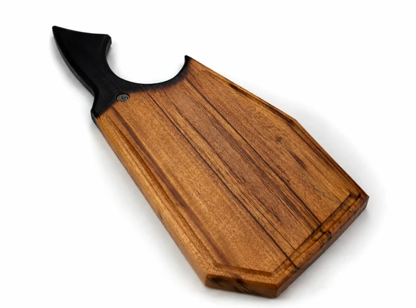 Tábua de Churrasco GIGANTE (65x28cm) MADEIRA NOBRE - CUTELLA VIKING