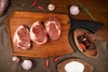 Tábua de Churrasco GIGANTE (65x28cm) MADEIRA NOBRE - CUTELLA VIKING