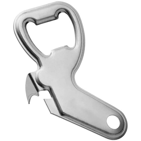 Abridor de lata e garrafa em metal