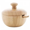 Açucareiro de bambu com colher Verona Lyor 10x10x8