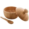 Açucareiro de bambu com colher Verona Lyor 8x7,5