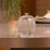 Açucareiro de cristal com colher Still Lines Wolff 7,5x7,5x11