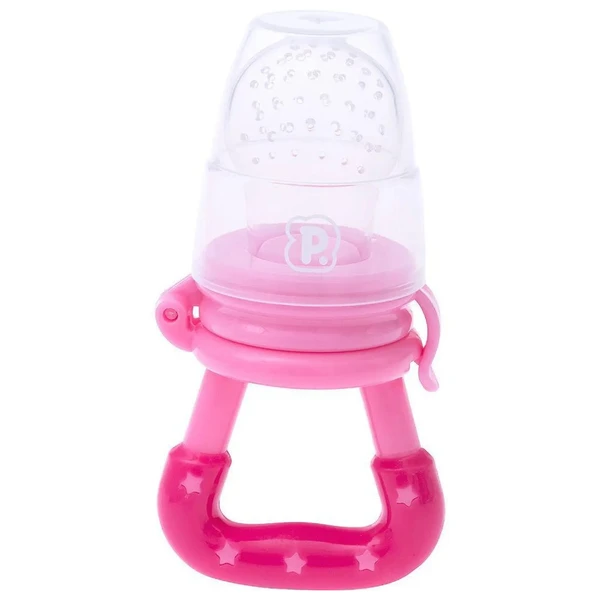 Alimentador de bebê Papa Frutinha - rosa