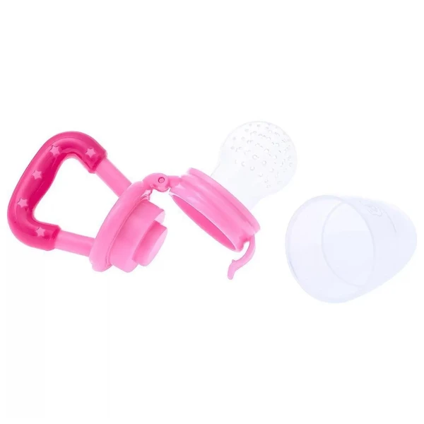 Alimentador de bebê Papa Frutinha - rosa
