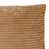 Almofada decorativa canelada marrom Mart 45x60