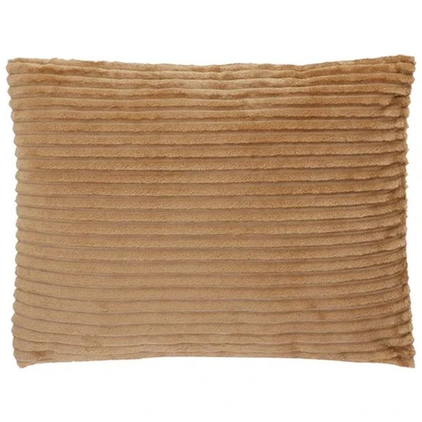 Almofada decorativa canelada marrom Mart 45x60