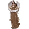 Anjo decorativo em resina 29,5x14