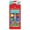 Aquarela escolar com pincel 12 cores Faber-Castell