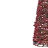 Árvore de Natal cone com fibras naturais e mini berry 40 cm