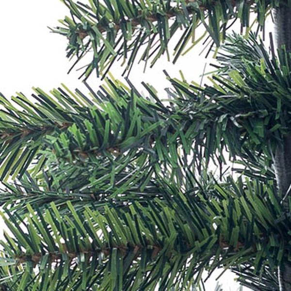 Árvore de Natal verde com base de juta 60 cm