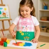 Avental escolar infantil Jardim Leo&amp;Leo