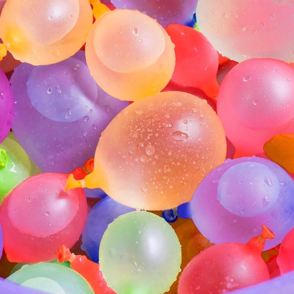 Balões de água Water Balloons com adaptador de torneira e sacola telada