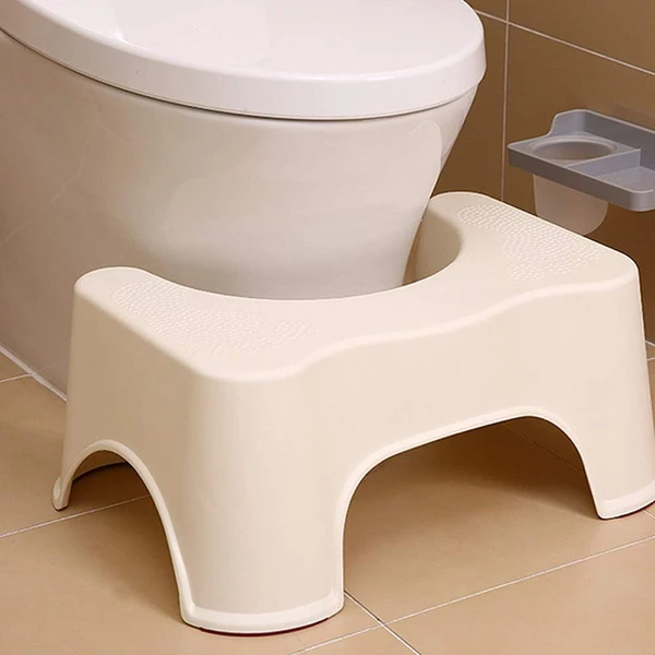 Banco auxiliar de banheiro para vaso sanitário 39x22x17