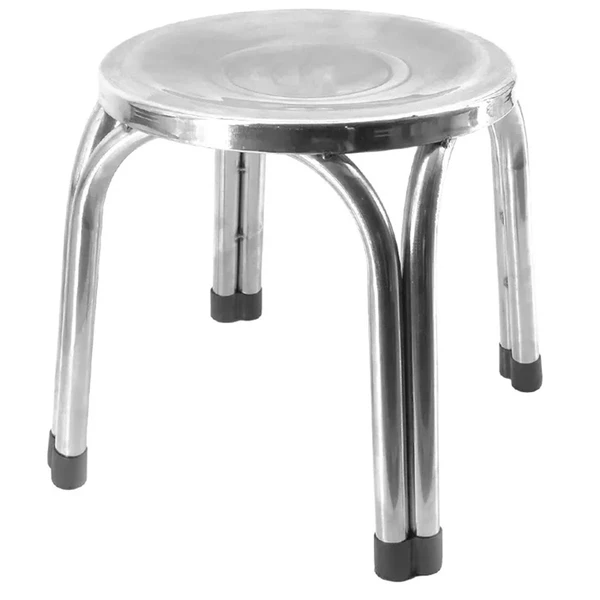 Banco de metal com base antiderrapante 29x30