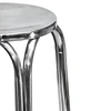 Banco de metal com base antiderrapante 29x47