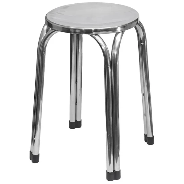Banco de metal com base antiderrapante 29x47