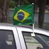 Bandeira do Brasil para carro 43x31