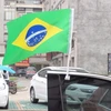 Bandeira do Brasil para carro 43x31