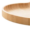 Bandeja de bambu Heart Lyor 12,5x12,5x1,5