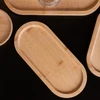 Bandeja de bambu Nature oval Lyor 24x11x1,5